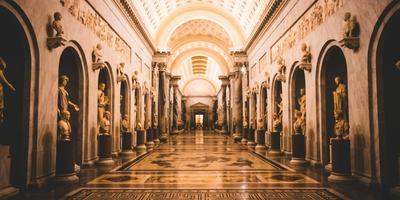 Intérieur des Musées du Vatican