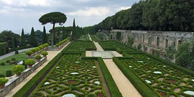 Päpstliche Gärten in Castel Gandolfo