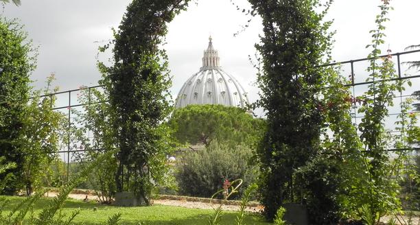 St. Peter's Basilica from the distance