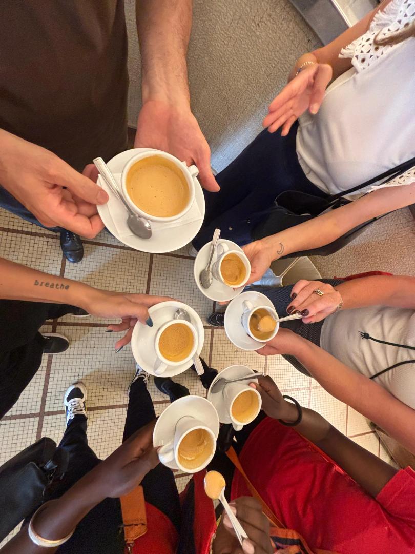 Tour guiado del desayuno italiano