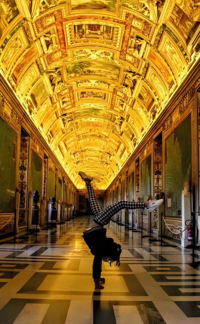 A Galeria de Mapas nos Museus Vaticanos