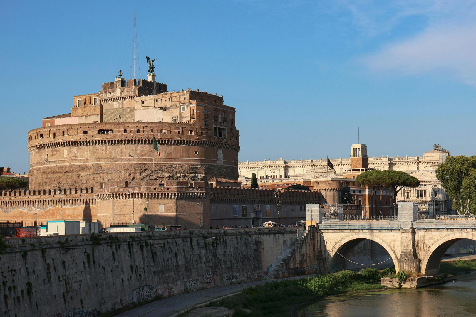 Castel Sant'Angelo à distância