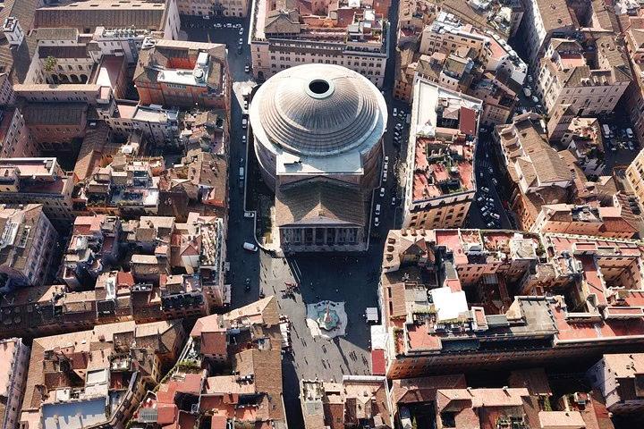 Vue aérienne du Panthéon