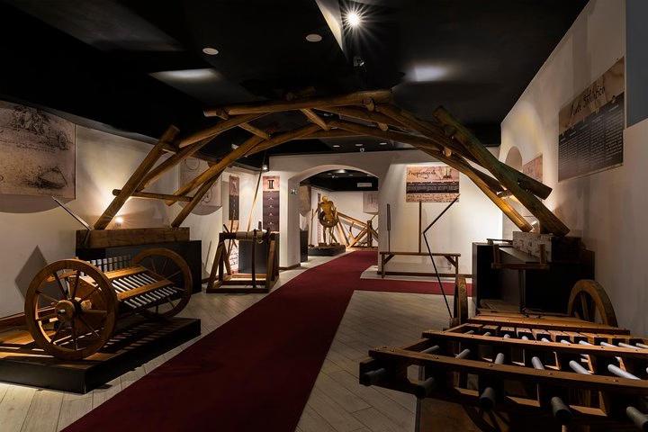 Interno del Museo Leonardo da Vinci