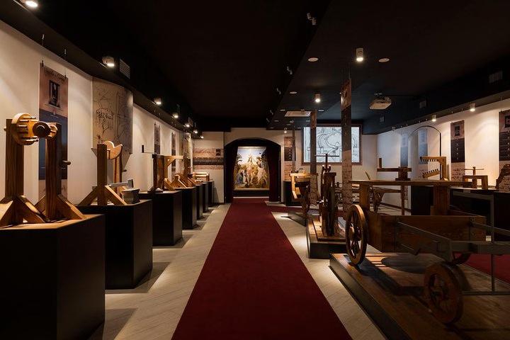 Interno del Museo Leonardo da Vinci