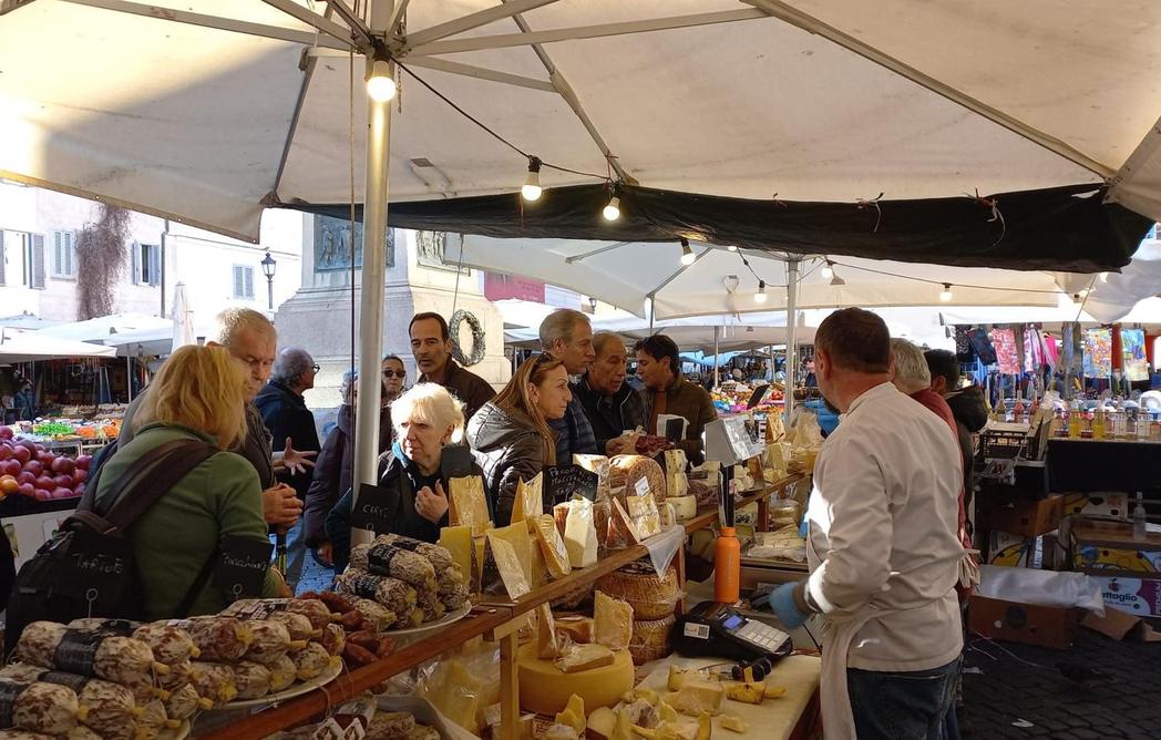 Tour guiado de degustação de comida em Trastevere