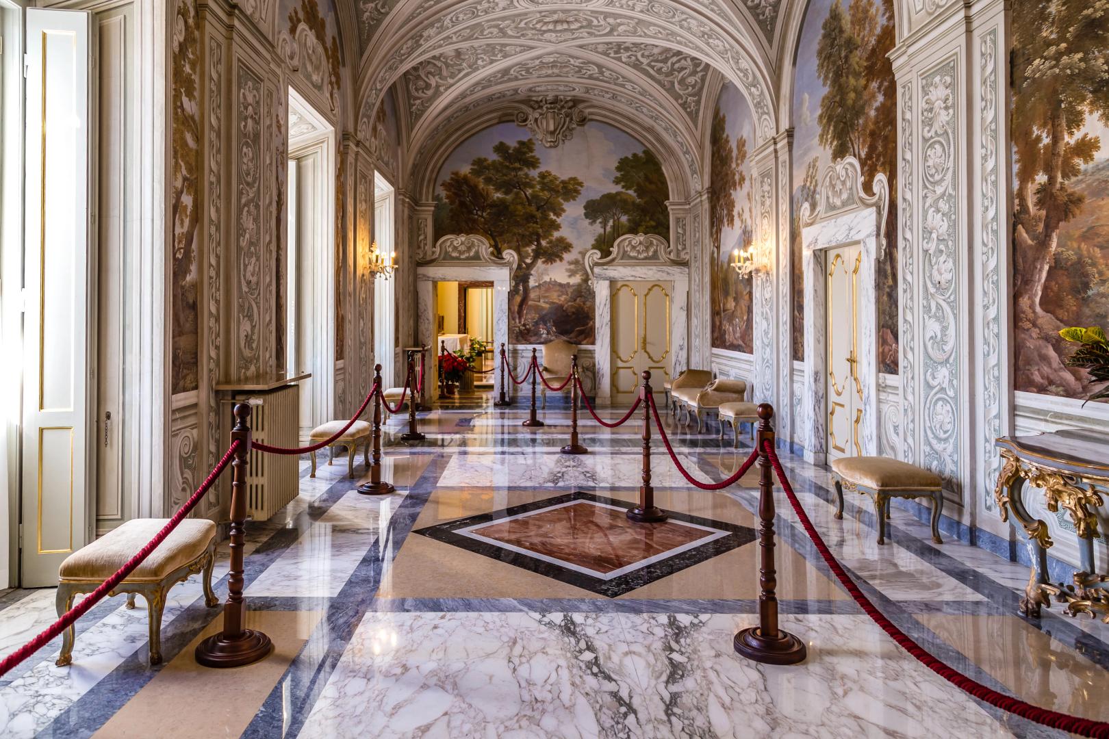 Interior del Palacio Apostólico