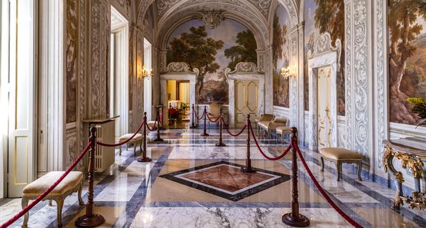 Interior del Palacio Apostólico