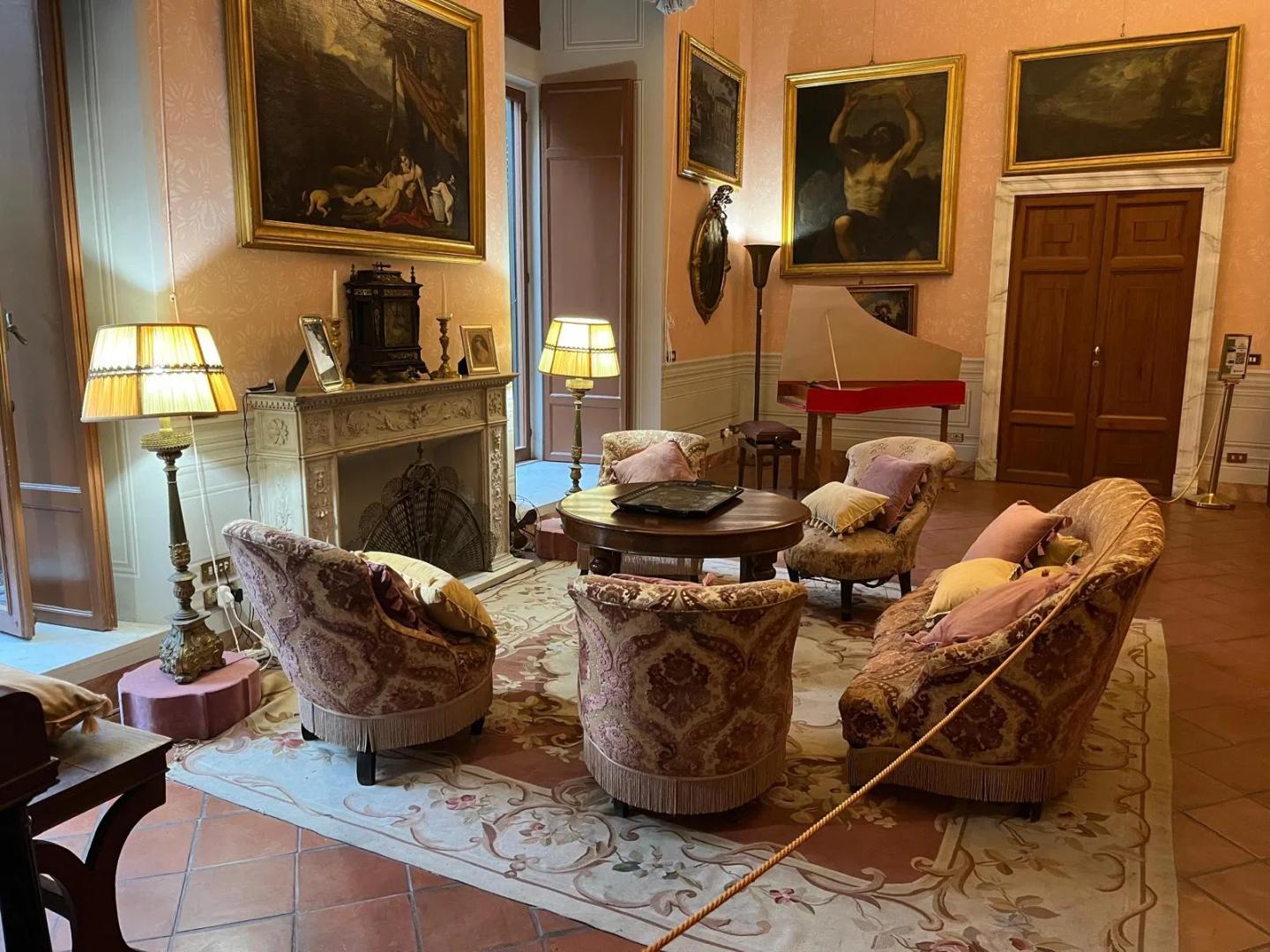 Habitación dentro del Palazzo Doria Pamphilj