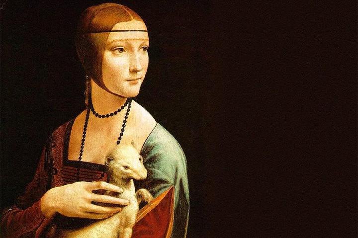 Dama con l'ermellino di Leonardo da Vinci