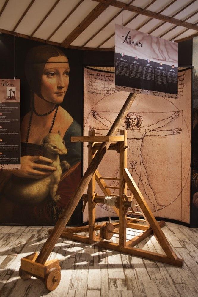 Interno del Museo Leonardo da Vinci