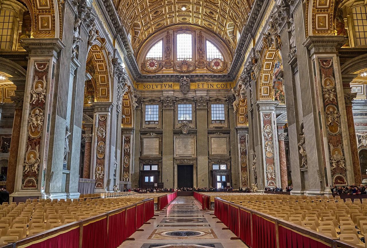 Interno della Basilica di San Pietro