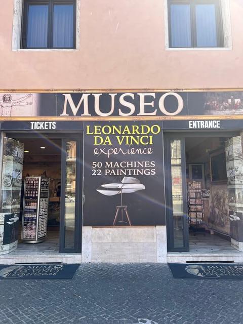 Ingresso al Museo Leonardo da Vinci
