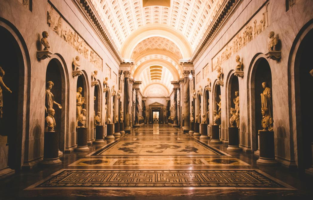 Intérieur des Musées du Vatican