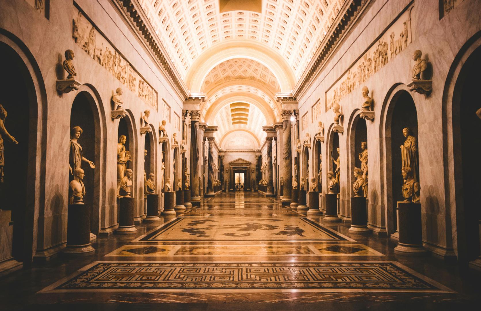 Intérieur des Musées du Vatican