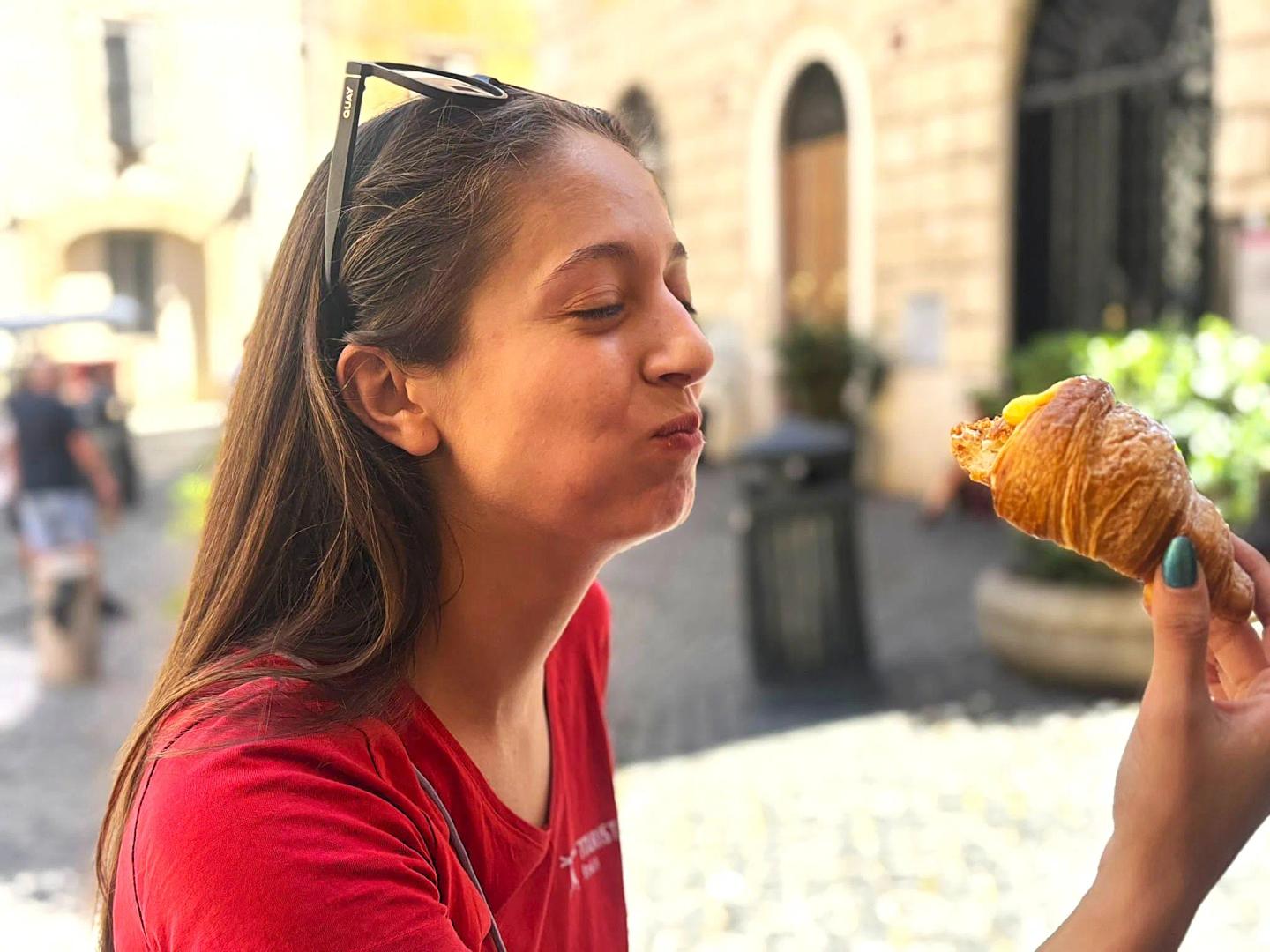 Tour guiado de desayuno italiano