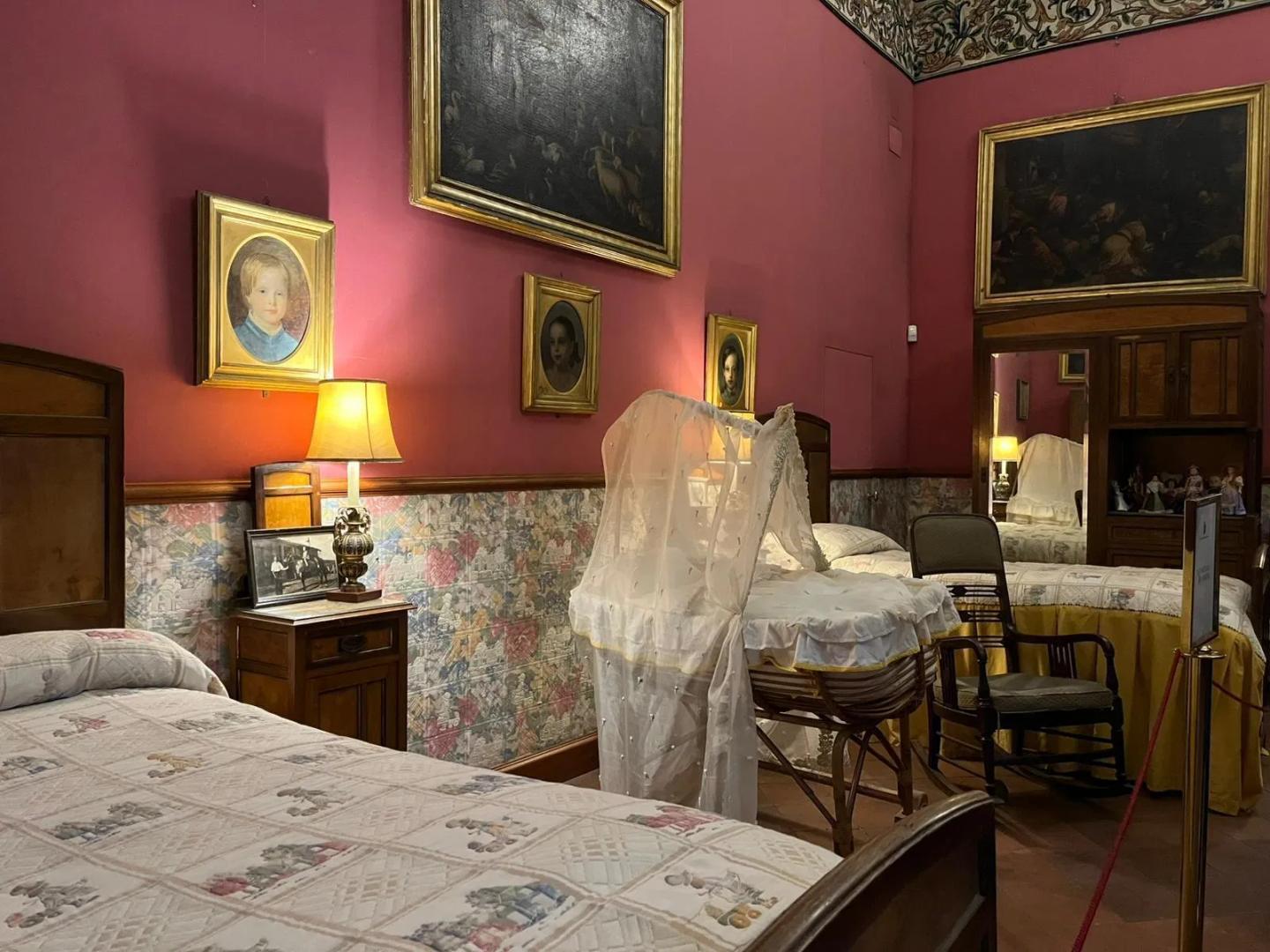Dormitorio dentro del Palazzo Doria Pamphilj