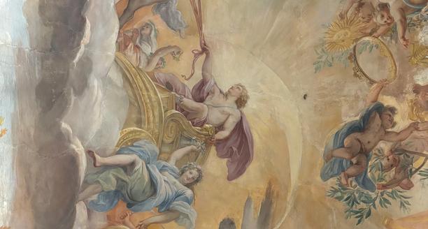 Fresco Triumph of Divine Providence in Palazzo Barberini