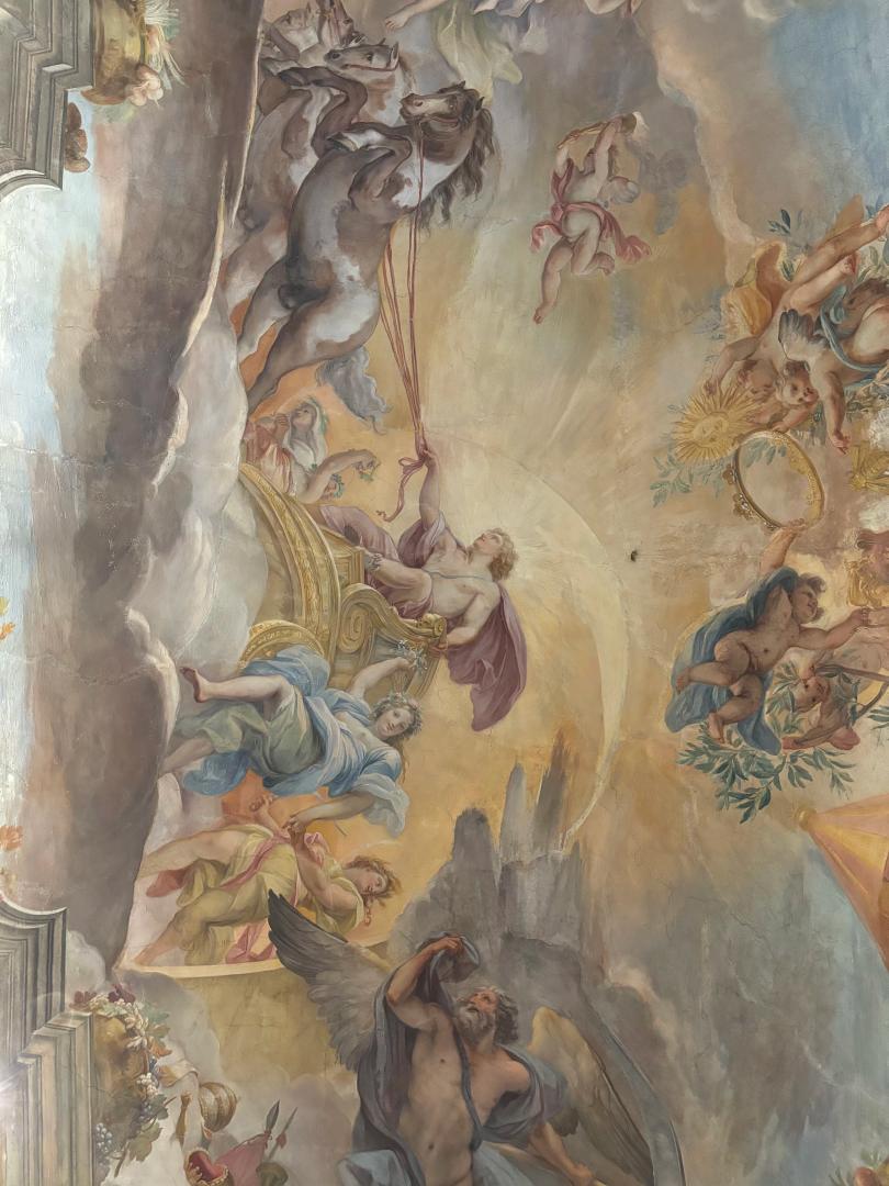 Fresco Triumph of Divine Providence in Palazzo Barberini