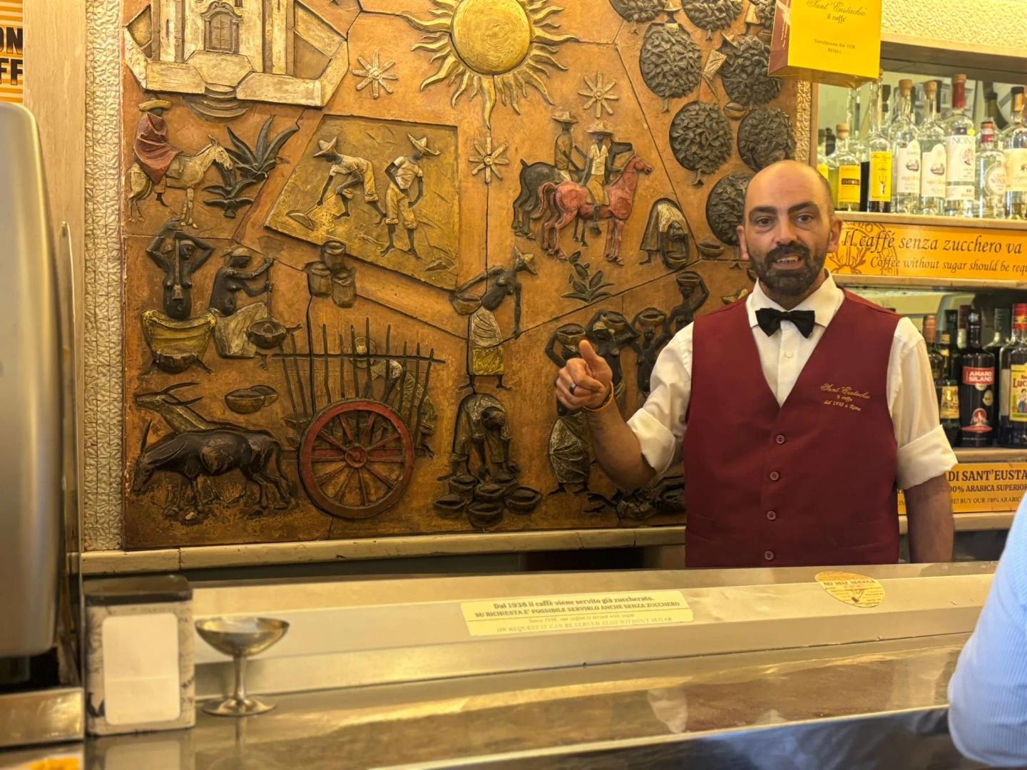 Tour guiado del desayuno italiano