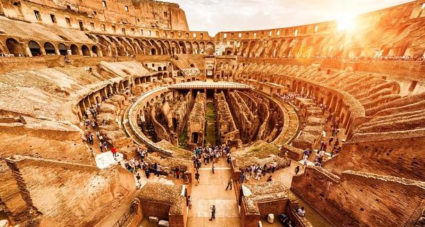 Innenseite des Colosseum