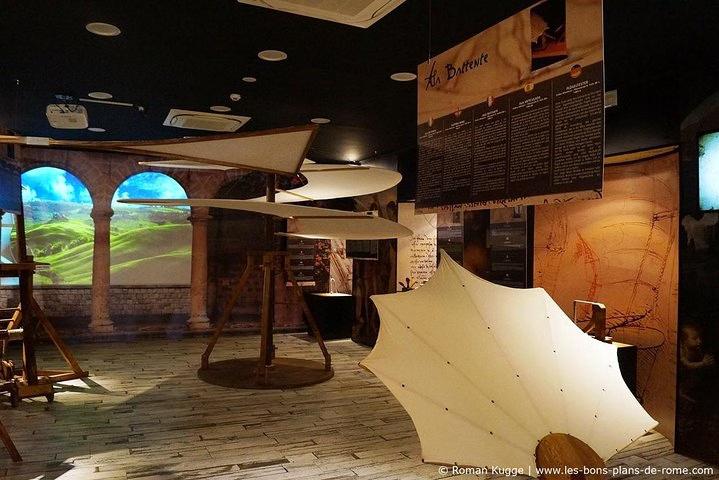 Interno del Museo Leonardo da Vinci