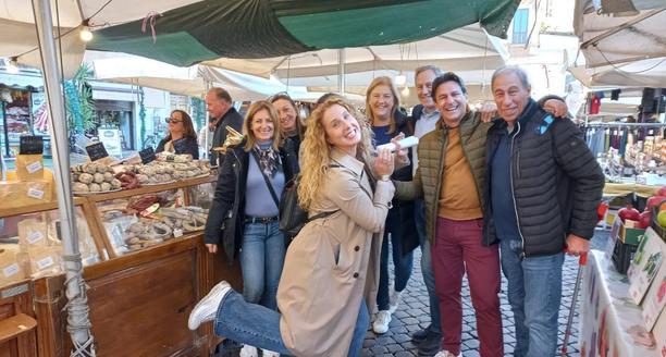 Tour guiado de degustação gastronômica em Trastevere