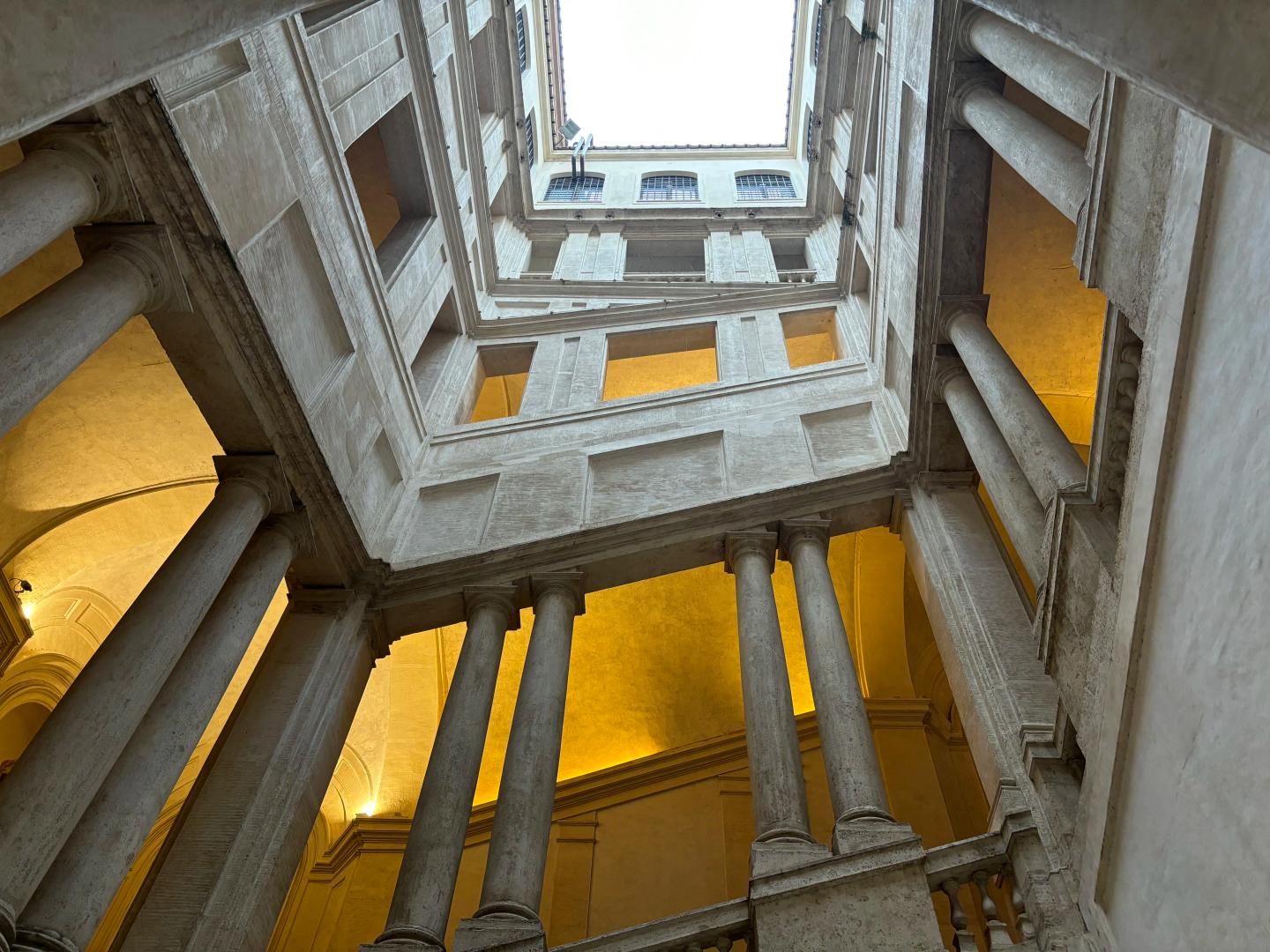 Square Staircase in Palazzo Barberini
