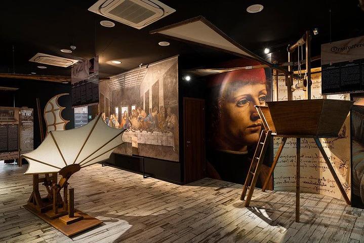 Interno del Museo Leonardo da Vinci