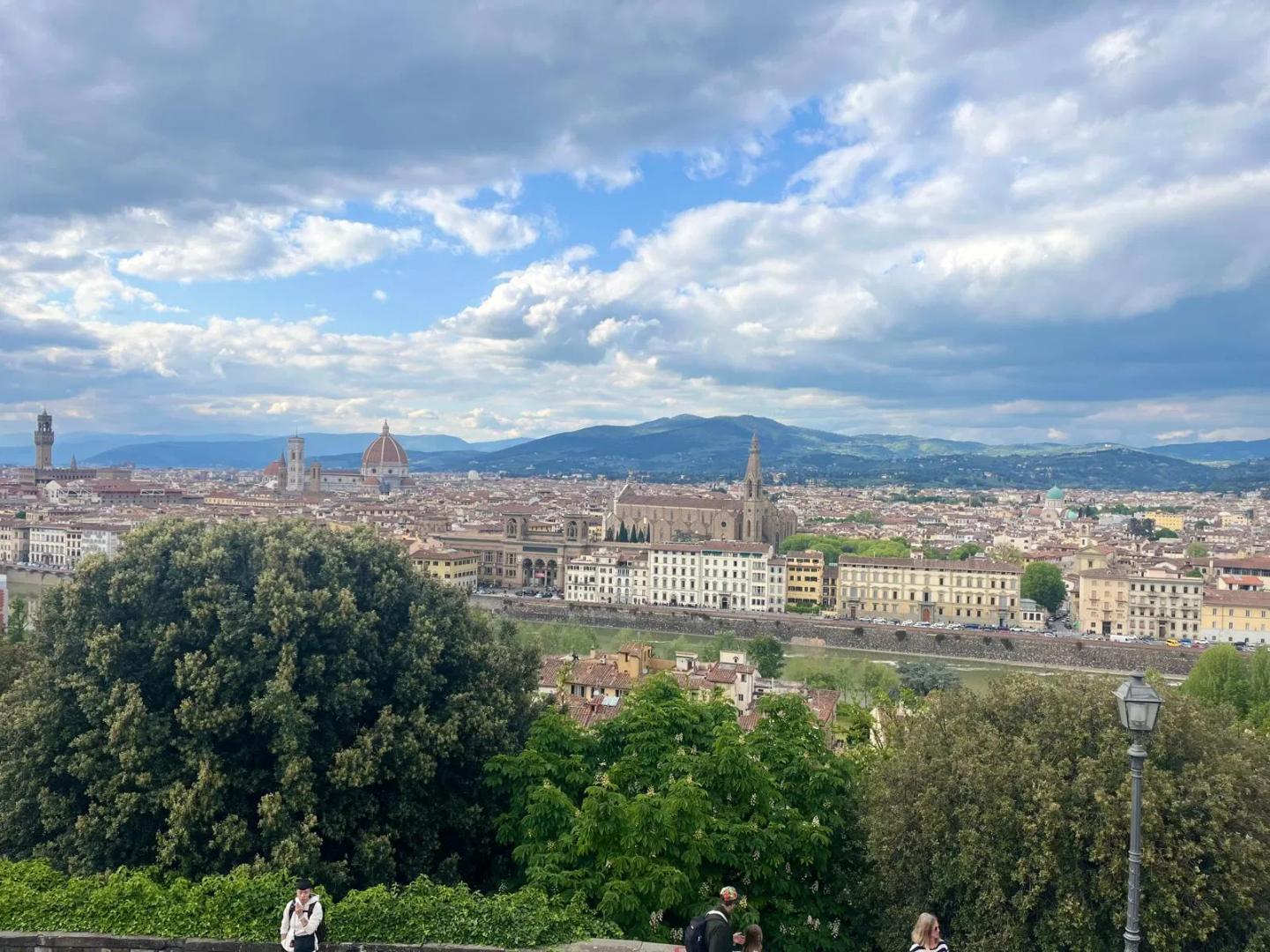 Vista panorámica de Florencia