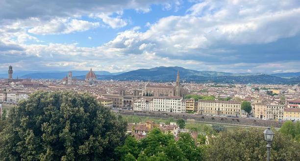 Vista panorámica de Florencia