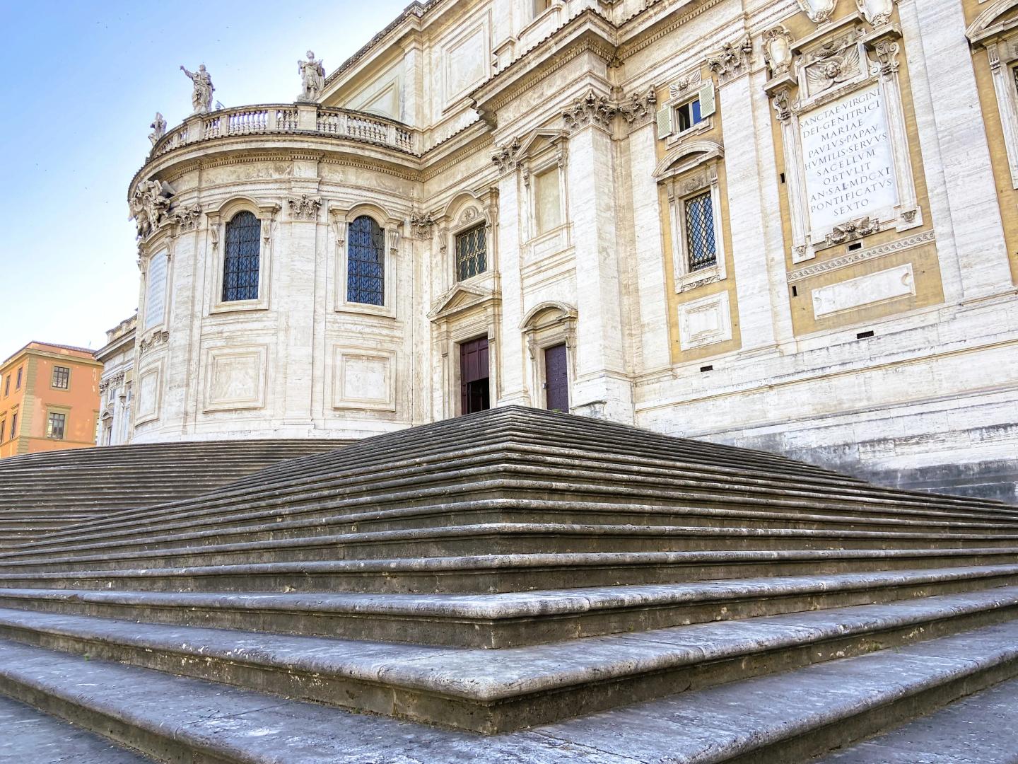 Santa Maria Maggiore Basilica from the outside
