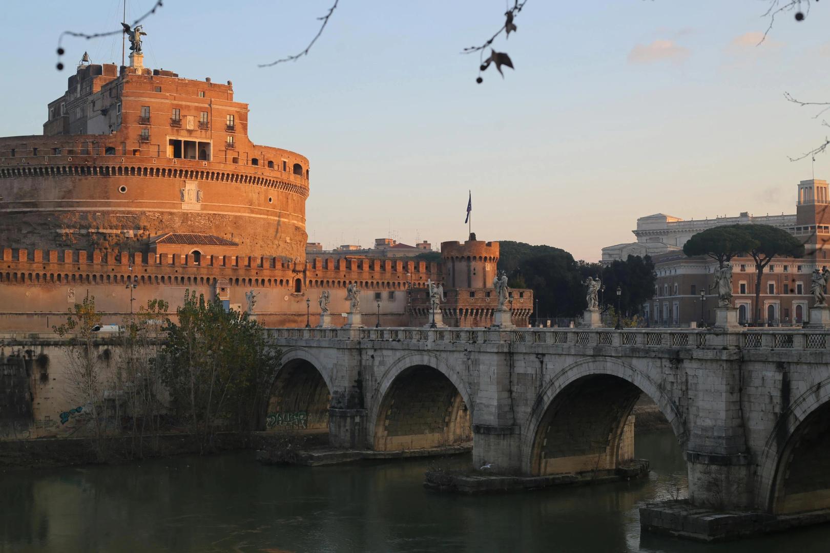 Castel Sant'Angelo à distância