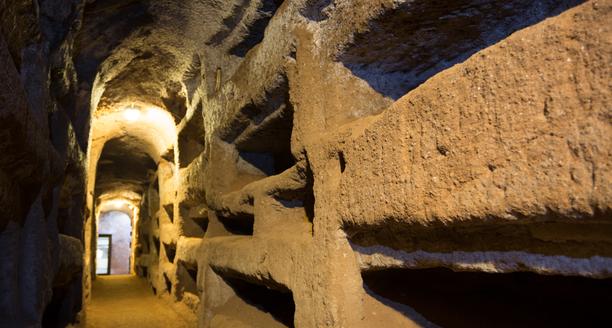 Interior of Catacombs