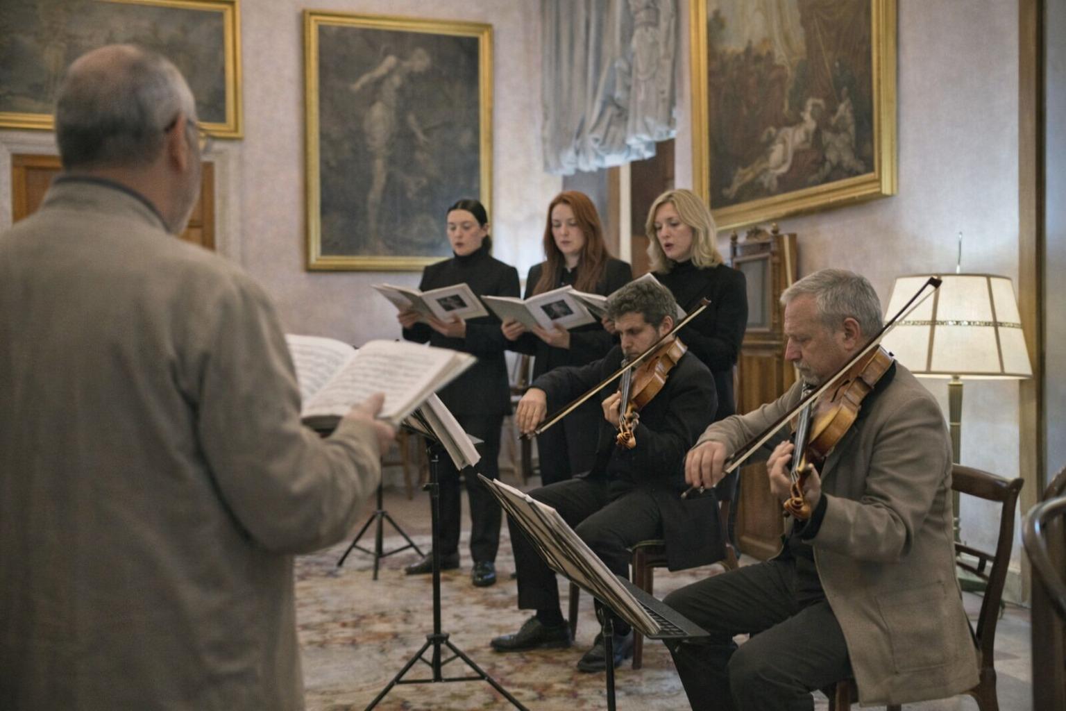 Concierto de música clásica en vivo en Palazzo Doria Pamphilj