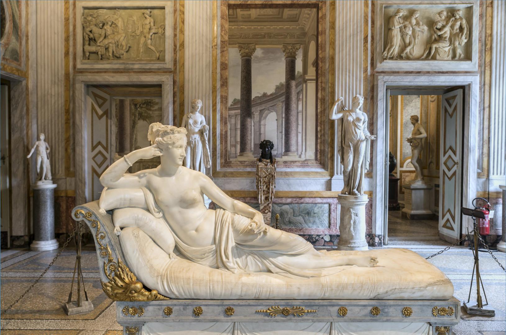 Pauline Bonaparte als Venus Victrix von Antonio Canova Rome Experience Pass