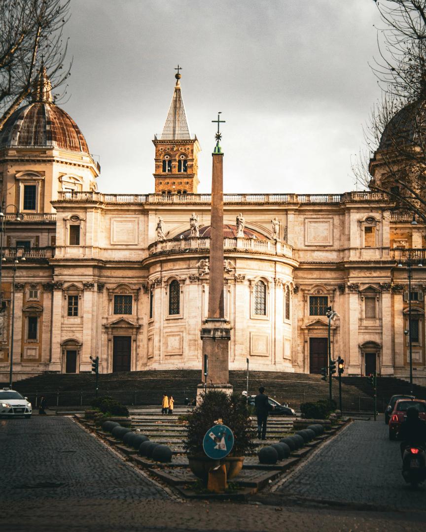 Santa Maria Maggiore Basilica from the outside