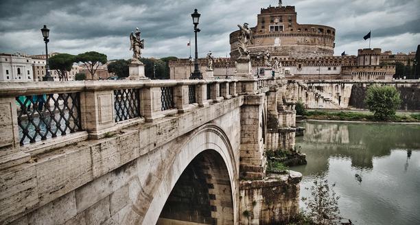 Castel Sant'Angelo de longe