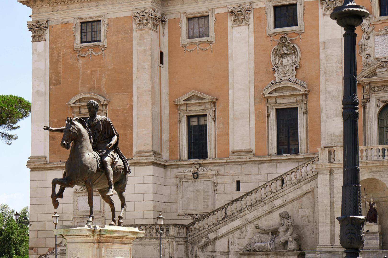 Statua Equestre di Marco Aurelio in Piazza del Campidoglio