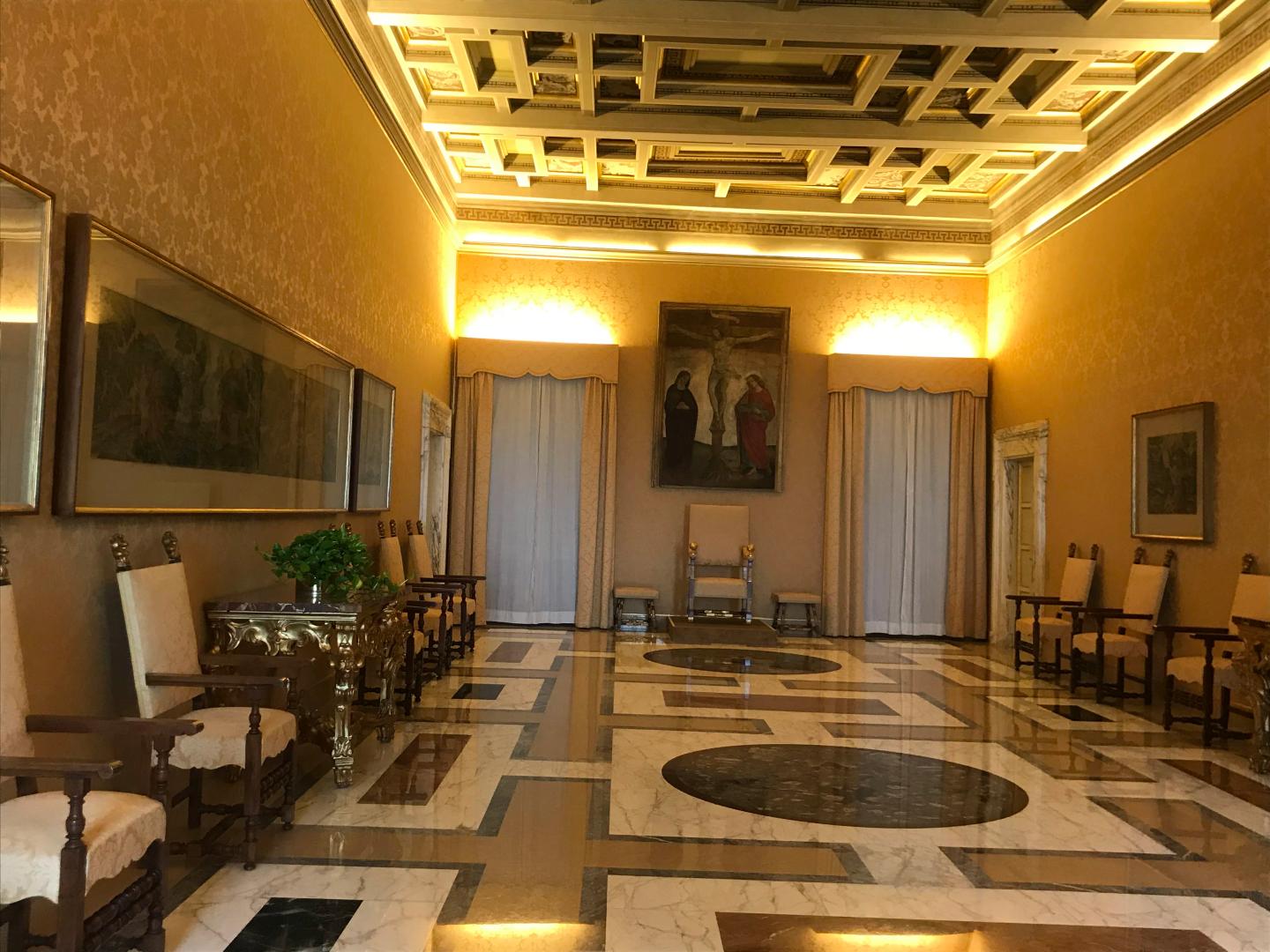Intérieur du Palais Apostolique