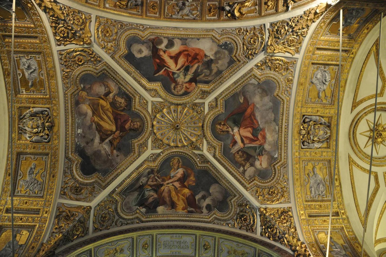 Ceiling of Santa Maria Maggiore Basilica