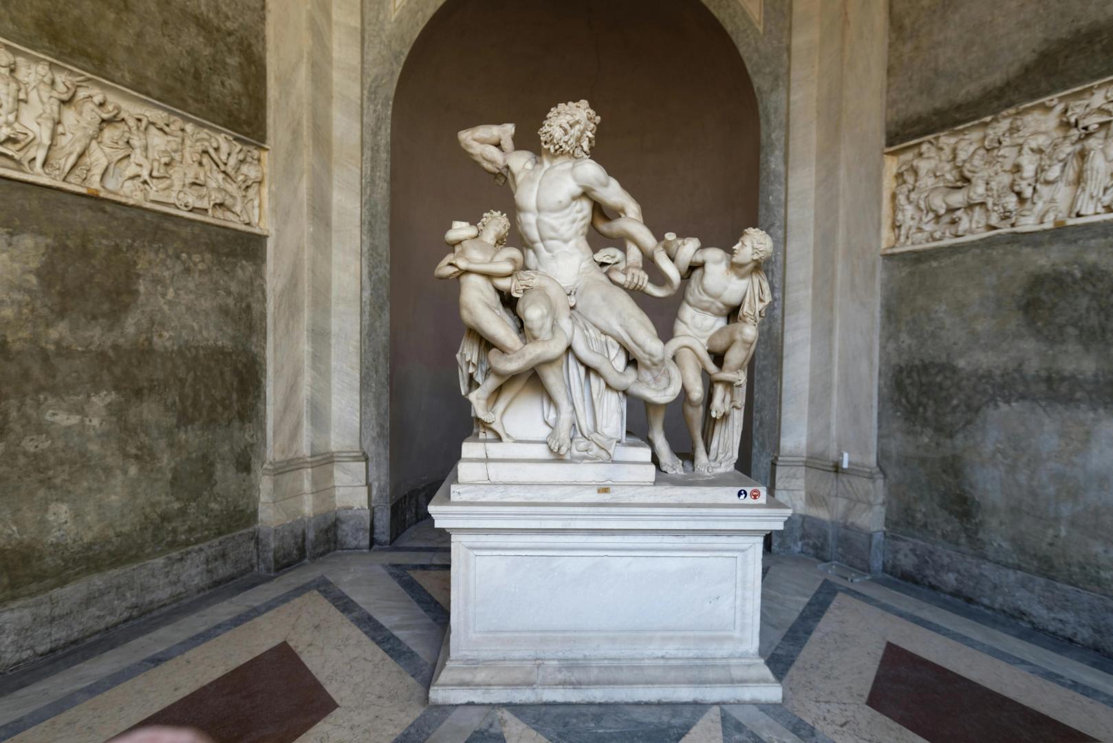Skulptur Laokoon und seine Söhne in den Vatikanischen Museen