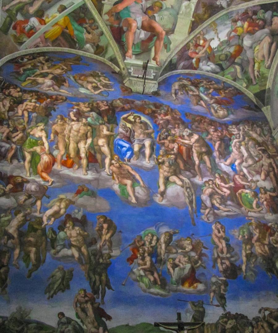 O Juízo Final de Michelangelo